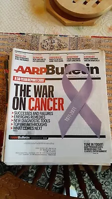 Aarp Bulletin November 2021 Edition THE WAR ON CANCER 48 PAGES  • $6