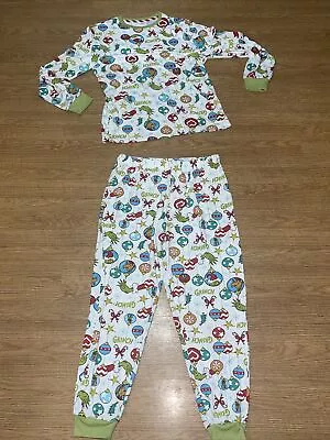 Grinch Christmas PJ Set Pajamas Dr Seuss Men Size Med Unisex Cindy Lou Who MAX • $25