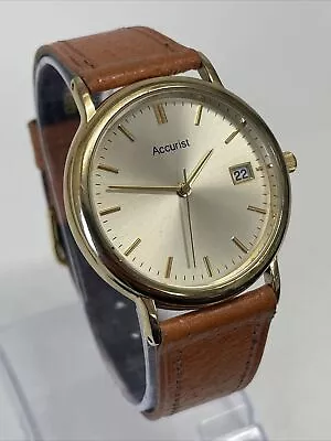Accurist MS706 Gents Quartz Watch - Used Condition • £17.50
