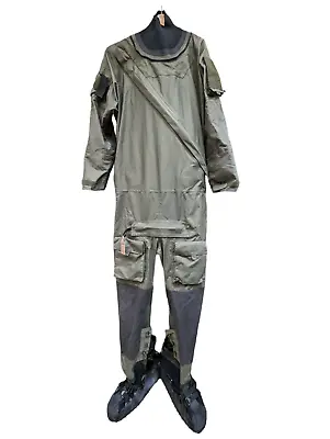 Genuine Typhoon UKSF SAS OD Green GoreTex Immersion Suit Size X-Large #258 • £129.95
