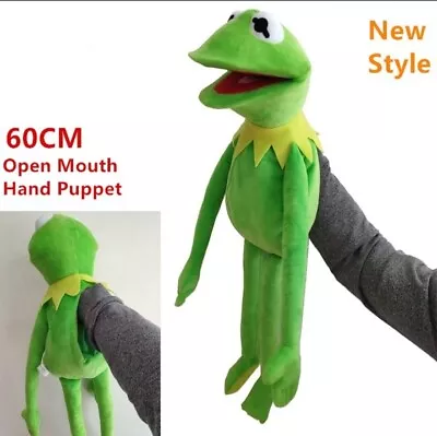 60cm Plush Kermit The Frog Peluches Frogs Doll The Muppet Show Plush Funny Toys • $13.90