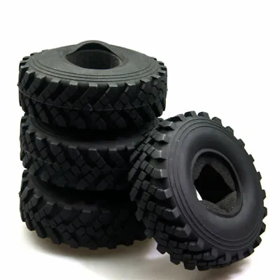 4pcs/set RC 1/10 Rock Crawler Tires Tyre 40mm Fit For 2.2'' Beadlock Wheels Rims • £24.08