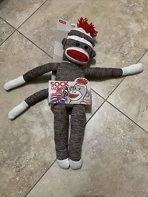 $29.99 • Buy Schylling Sock Monkey 20  Plush Doll Free Shipping 2010 Retired Sock Monke