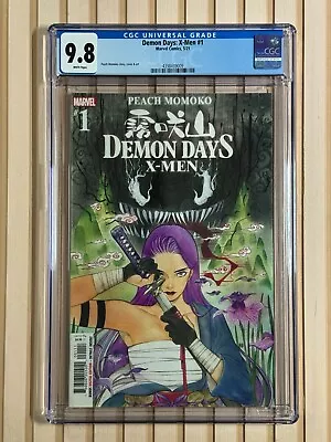 Demon Days X-Men #1 (2021 Marvel Comics) Peach Momoko Variant CGC 9.8 • $0.99