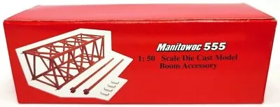 CCM 555E Manitowoc 555 Boom Extension Or Trailer Load - Red 1/50 Die-cast NEW • $89