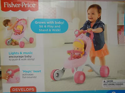 £4.50 • Buy Spare Parts / Accessories For Fisher-Price Princess Mommy Stroll-Along Walker