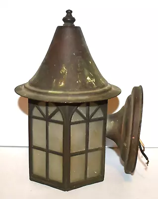 Antique Mission ARTS & CTRAFTS Bungalow Porch Light Fixture Sconce • $224.95