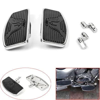 Ajust Front Footboards Floorboards For Yamaha V Star 650 400 Custom 98-2019 • $57.79