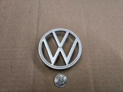 Volkswagen VW OEM 1960 1961 1962 Beetle Bug Front Hood Emblem Logo A 113 853 601 • $39.99