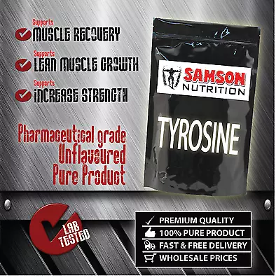 L-Tyrosine (Tyrosine) Unflavoured 200g Pharmaceutical Grade Amino Supplement • $24.95