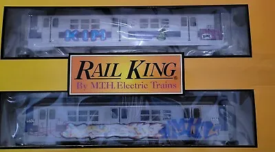 RAIL KING MTH  30-2391 Graffiti R-17 Subway Set 4-Car NIB • $599.99