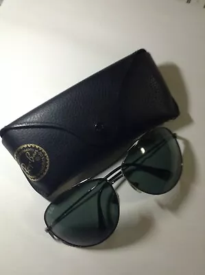 RayBan RB 3293 Aviator Style Sunglasses Black/Black W/Case Needs New Lenses • $50