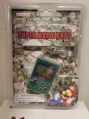 Vintage 1998 Nintendo Mini Classics Super Mario Bros. Keychain Sealed NOS Green • $57.95