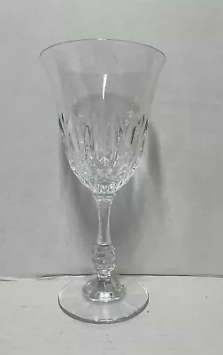 Vintage Fostoria Kimberly Water Magnum Wine Glass 24% Lead Crystal 7 3/8  Facet • $9.99