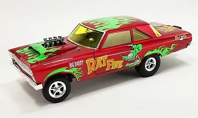 New Acme 1:18 Scale 1965 Plymouth AWB - Rat Fink A1806508 • $132.99
