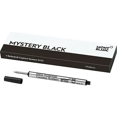 Montblanc Rollerball Capless System Refill (M) Mystery Black 113777 – Pen Ref... • $22.99