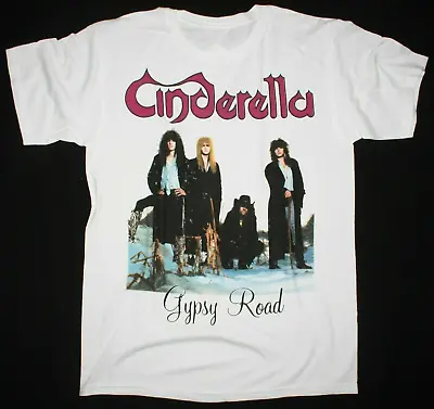 Vintage Cinderella Band Gypsy Road T-shirt Tee Men All Size S-5XL PCS22 • $16.99