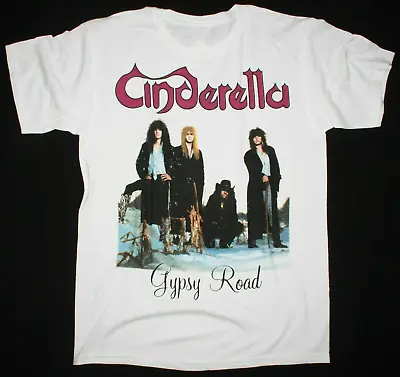 Vintage Cinderella Band Gypsy Road T-shirt Tee Men All Size • $20.99