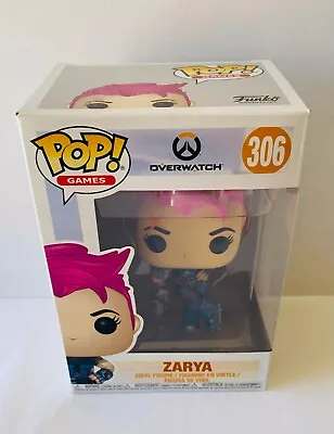 OVERWATCH Zarya #306 Funko Pop Vinyl Boxed Video Game Figure FREE POST • $19.94