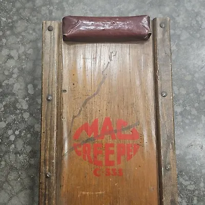 Vintage MAC TOOLS Wood Creeper Dolly Roller Mechanic Shop C-333  • $40