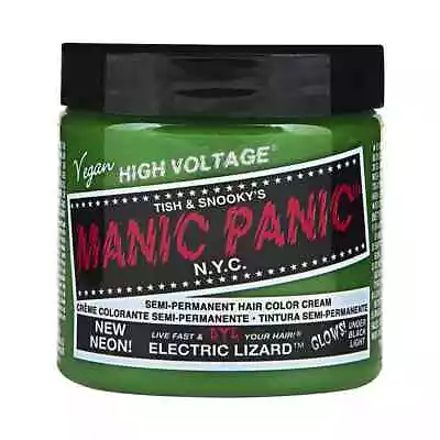 Manic Panic NYC Electric Lizard Semi Permanent Hair Color Cream 118ml • £10.39