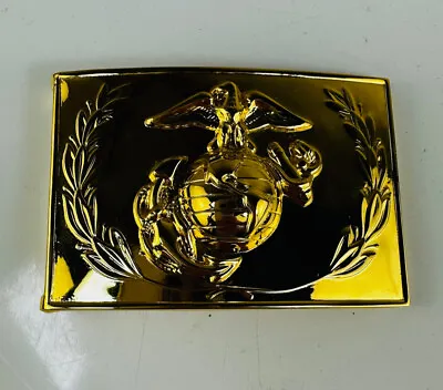 Vintage 1970s United States Marine Corps Military Officer Belt Buckle 6/76 • $17.41