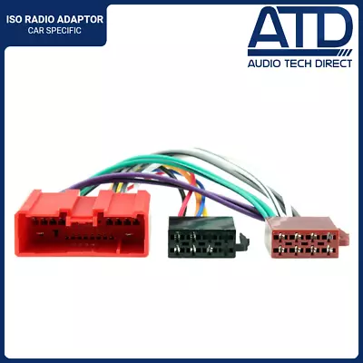 ISO Adaptor For Mazda MX5 RX8 2 3 6 CX7 Radio Wiring Harness PC2-78-4 CT20MZ02 5 • £5.95