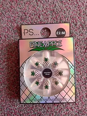 Summer Pineapple False Nails Set • £1.49