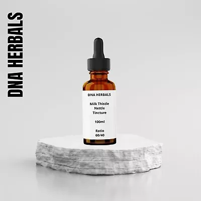 DNA HERBALS - Milk Thistle & Nettle Tincture - 100ml • £16.81