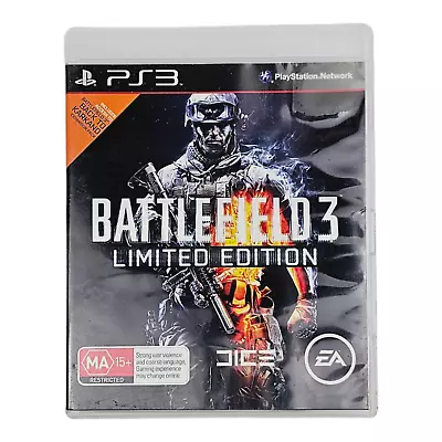 Battlefield 3 Limited Edition - Ps3 - Playstation 3 - Free Shipping Included! • $5.95