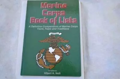 Marine Corps Book Of Lists: A Definitive Compendium Of Marine Corps Facts - GOOD • $7.28