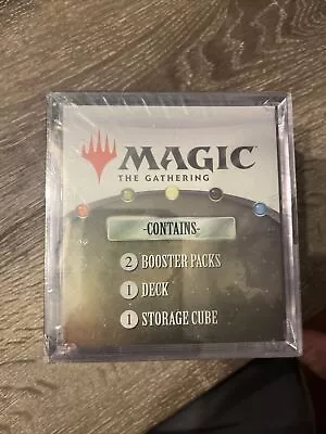 Magic The Gathering 2 Booster Packs 1 Deck 1 Storage Cube SEALED!! • $2.25