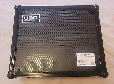 UDG Ultimate  Flight Case Multi Format Turntable Black MK2 Heavy Duty DJ Gear • £120