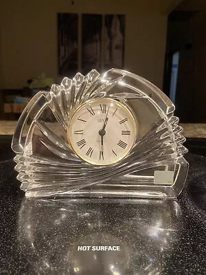 Mikasa West Germany Crystal Clock • $29.99