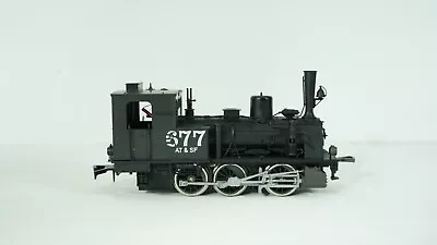 AHM O Scale 2-Rail Santa Fe ATSF 0-6-0 Steam Engine Item 7111 Road #677 W19 • $55