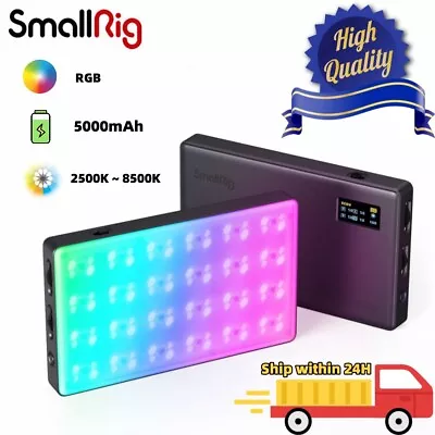 SmallRig RM120 RGB Video Light Portable On Camera Light5000mAh Long BatteryLife • $87.90