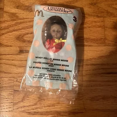 Madame Alexander Wendy Doll As Minnie Mouse McDonald's 2004 • $0.99