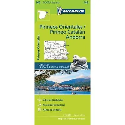Pirineos Orientales Zoom Map 146 (Michelin Zoom Maps) - Map NEW  01/03/2017 • £6.35
