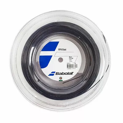 Babolat RPM BLAST 1.25mm 200m 660ft 17gauge Black Tennis String Reel Poly  • $185.31