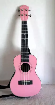 RANCH Pink UKULELE 24  Long RP-23 With Strap Beginner • $24.99