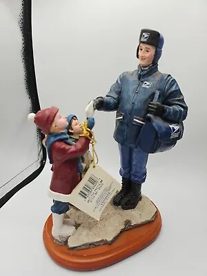 Vanmark “Daily Pick-Up” Figurine USPS Postman Numbered 1/0468 2000 MM83400 EUC!! • $70