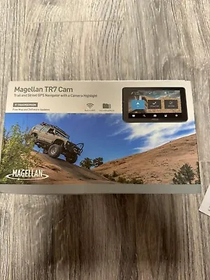Magellan TR7 Cam: Trail And Street GPS Navigator With A Camera Highlight • $219.19