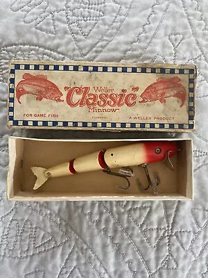 Erwin Weller No. 144 Classic Minnow In Box- Circa 1920’s • $58.11