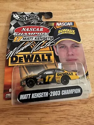 2003 Hot Wheels #17 DeWalt Matt Kenseth NASCAR Champion 1:64 New In Box • $6.99