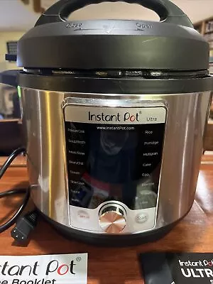 Instant Pot Ultra 60 With User Manual And Recipe Booklet Open Box • $99.99