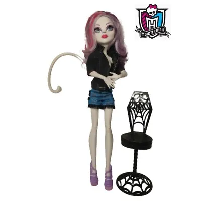 Monster High Catrine DeMew 11  Fashion Doll And DIE-NER Diner Chair Bundle • $35