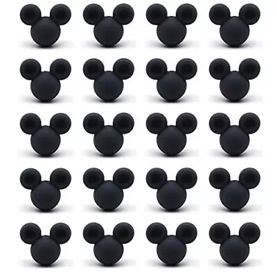 30Pcs Silicone Mouse Head Beads Animal Head Spacer Beads Colorful Animal Sh... • $20.68