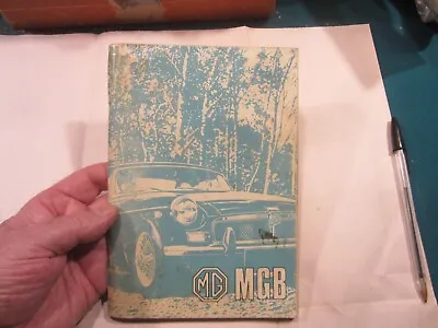 1972 MGB Owners Handbook • $12