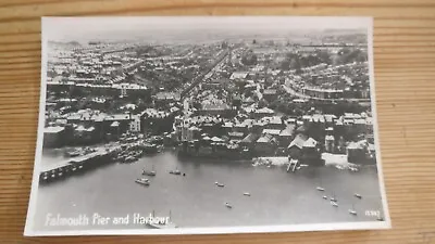 Ariel Postcard View Of  Falmouth Harbour Cornwall   • £1.99