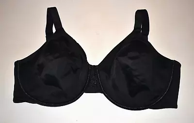 Vanity Fair Beauty Back Minimizer Underwire Black Bra 40DDD • $22.10